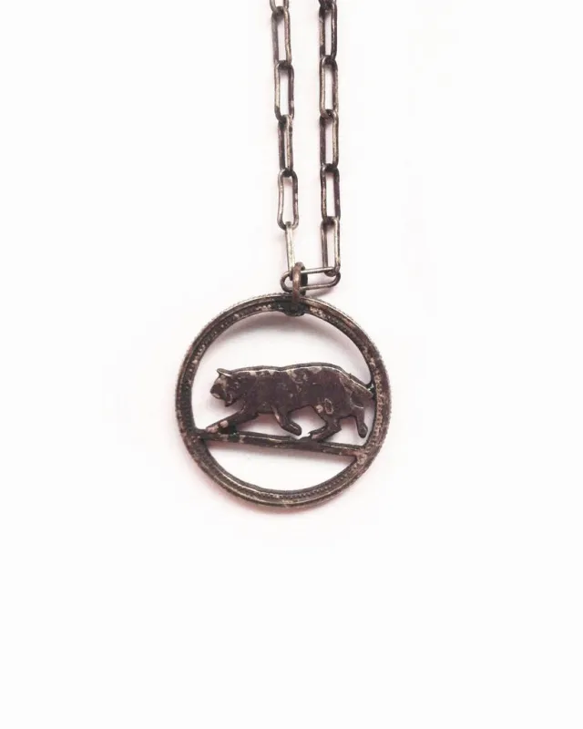Animal Series | Cougar Necklace sold by 18 Waits