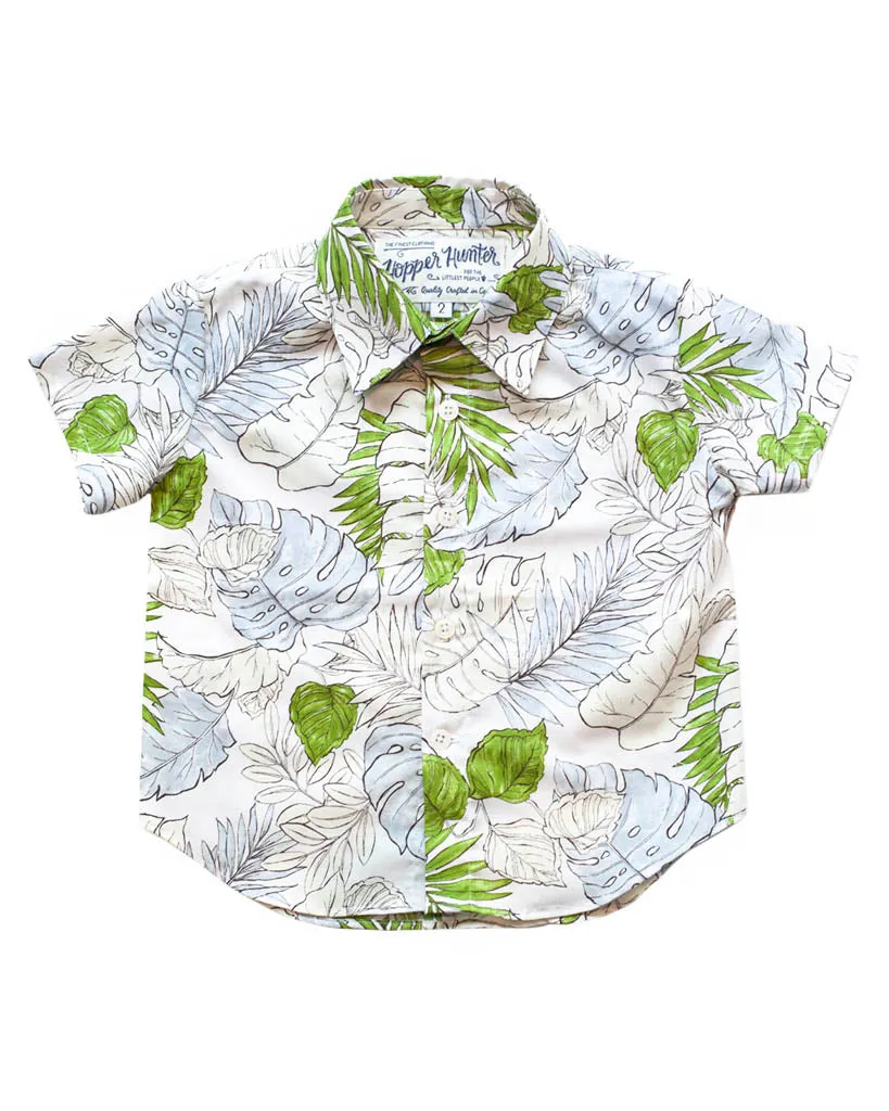 Short Sleeve Shirt | Faded Flora sold by 18 Waits