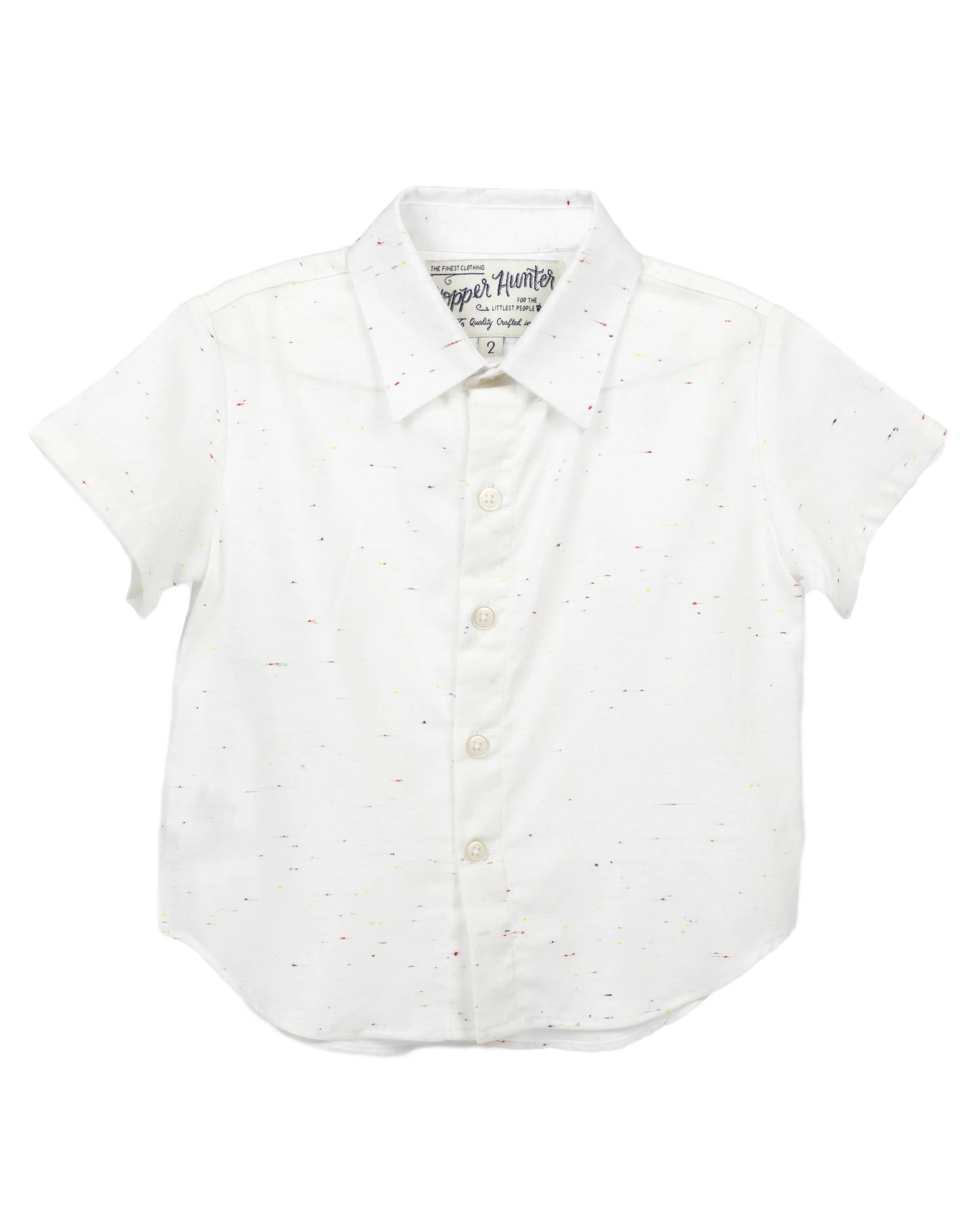 Short Sleeve Shirt | Confetti sold by 18 Waits