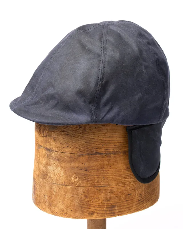 Duckbill Cap | Navy Waxed Cotton sold by 18 Waits