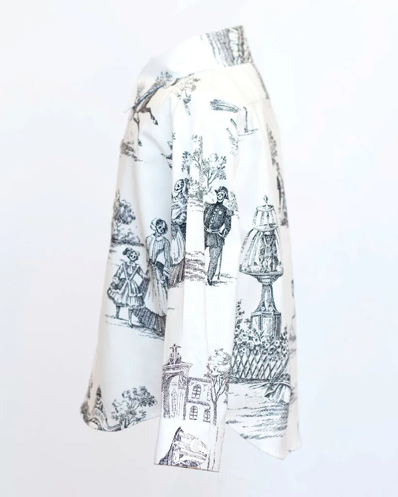 Long Sleeve Shirt | Black & White Living Dead 2.0 sold by 18 Waits product image thumbnail 2