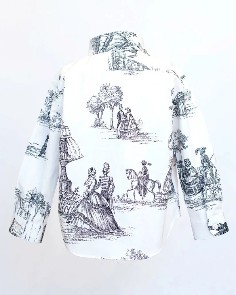 Long Sleeve Shirt | Black & White Living Dead 2.0 sold by 18 Waits product image thumbnail 3