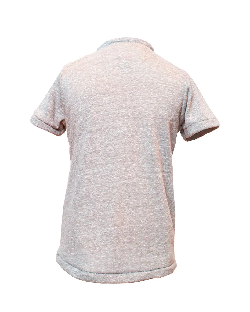 Henley | Grey Linen Slub sold by 18 Waits product image thumbnail 3