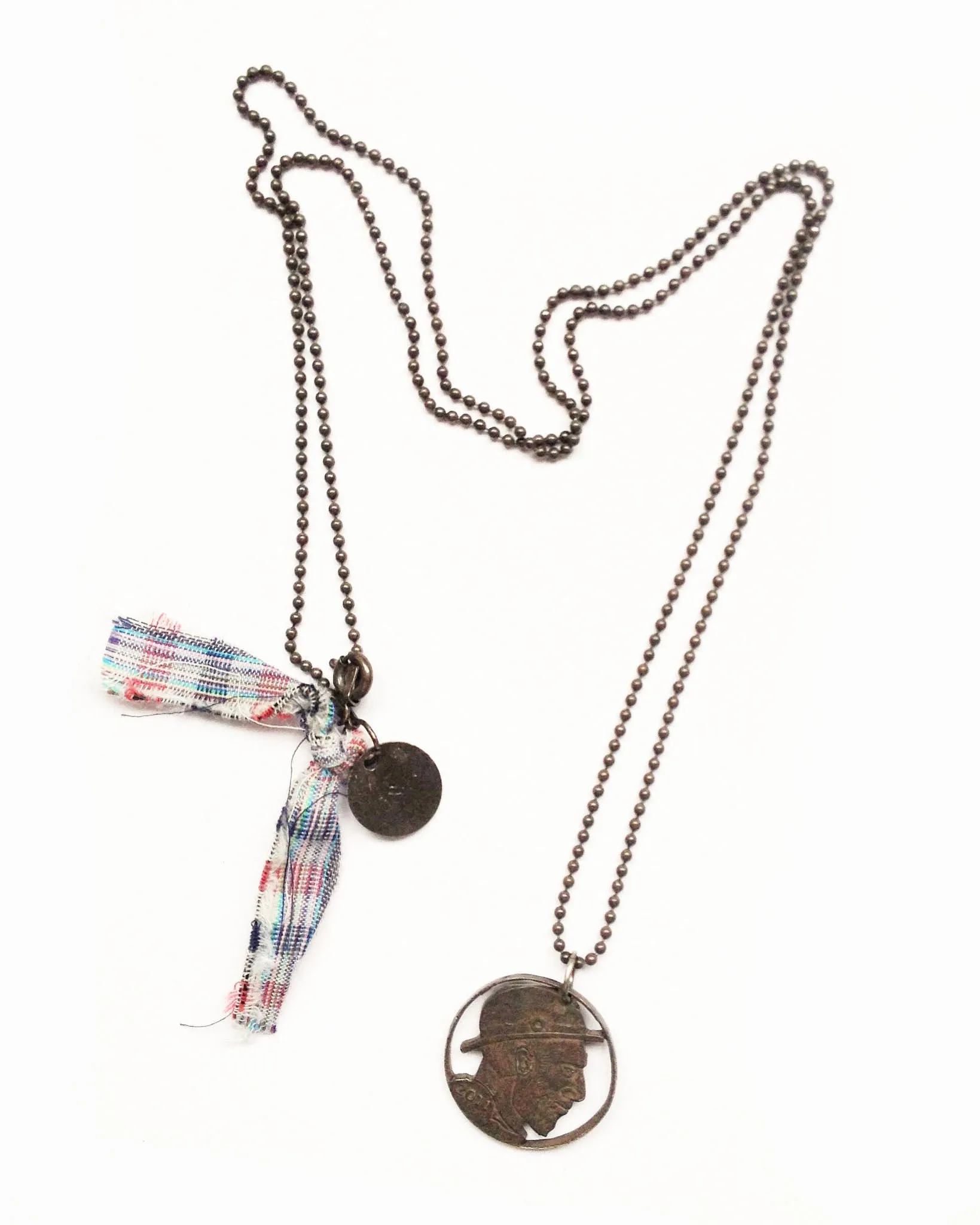 Ramblin' Series | Man with Hat Necklace sold by 18 Waits product image thumbnail 2