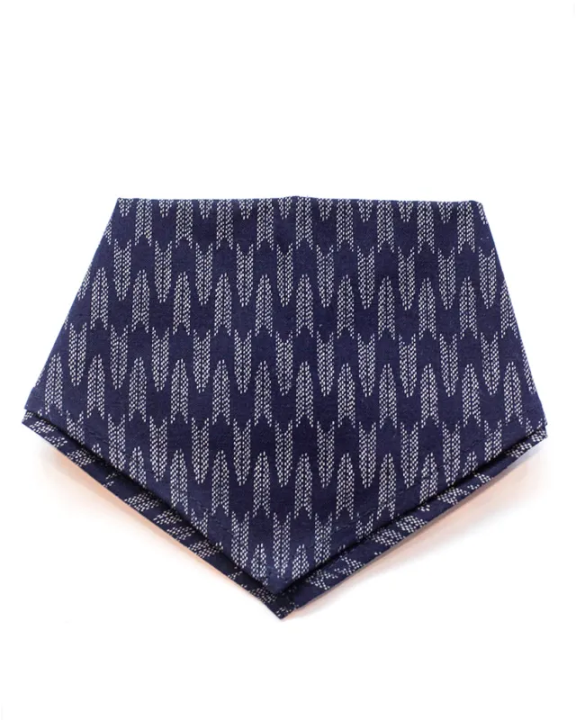 Bandana | Navy Arrows sold by 18 Waits