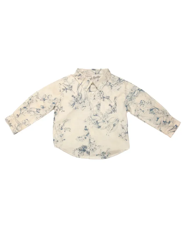 Long Sleeve Shirt | Blue Living Dead sold by 18 Waits