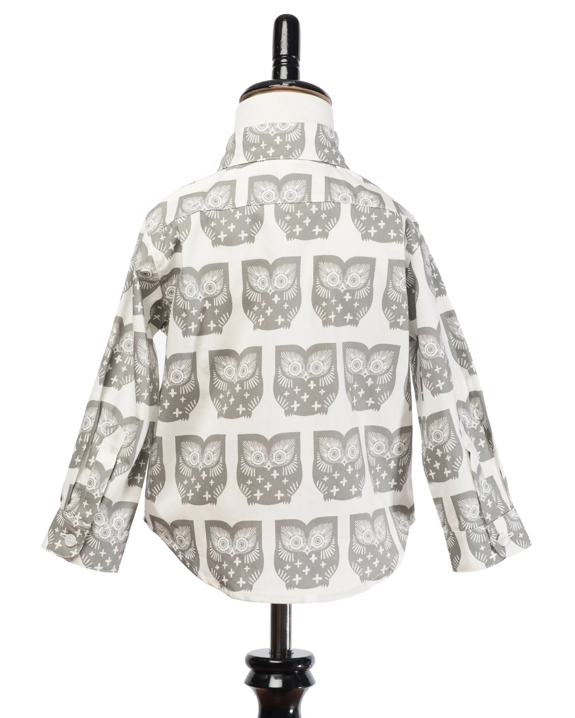 Long Sleeve Shirt | Owls sold by 18 Waits product image thumbnail 3