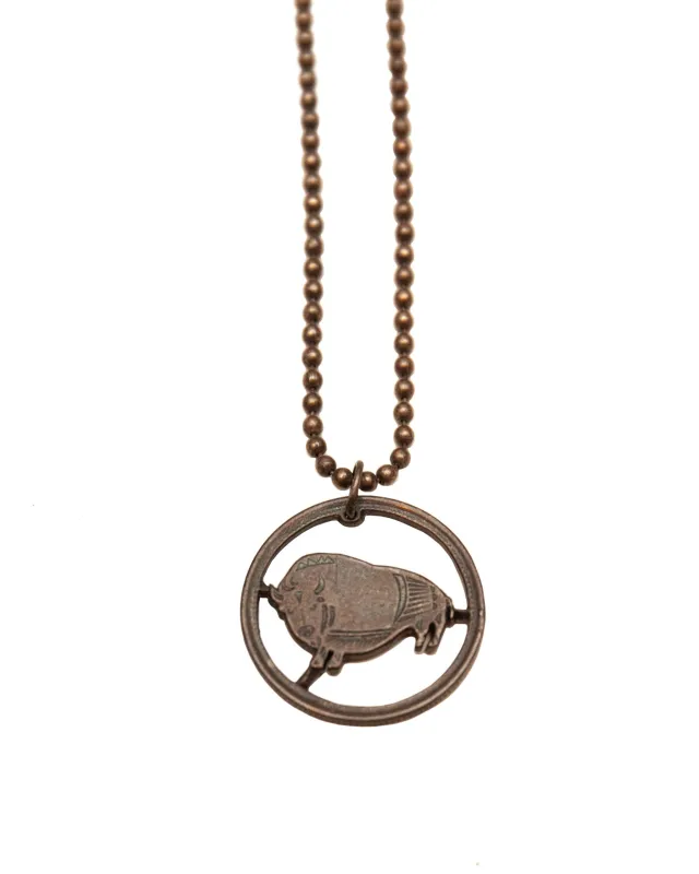 Animal Series | Wild Buffalo Necklace sold by 18 Waits