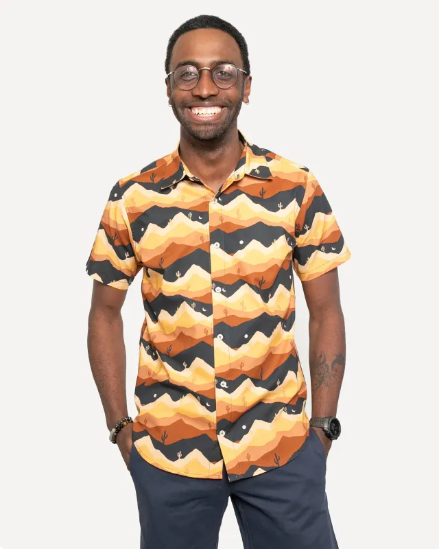 Short Sleeve Dylan Shirt | Mountains Of The Moon sold by 18 Waits