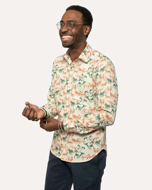 Long Sleeve Dylan Shirt | Band Of Horses sold by 18 Waits