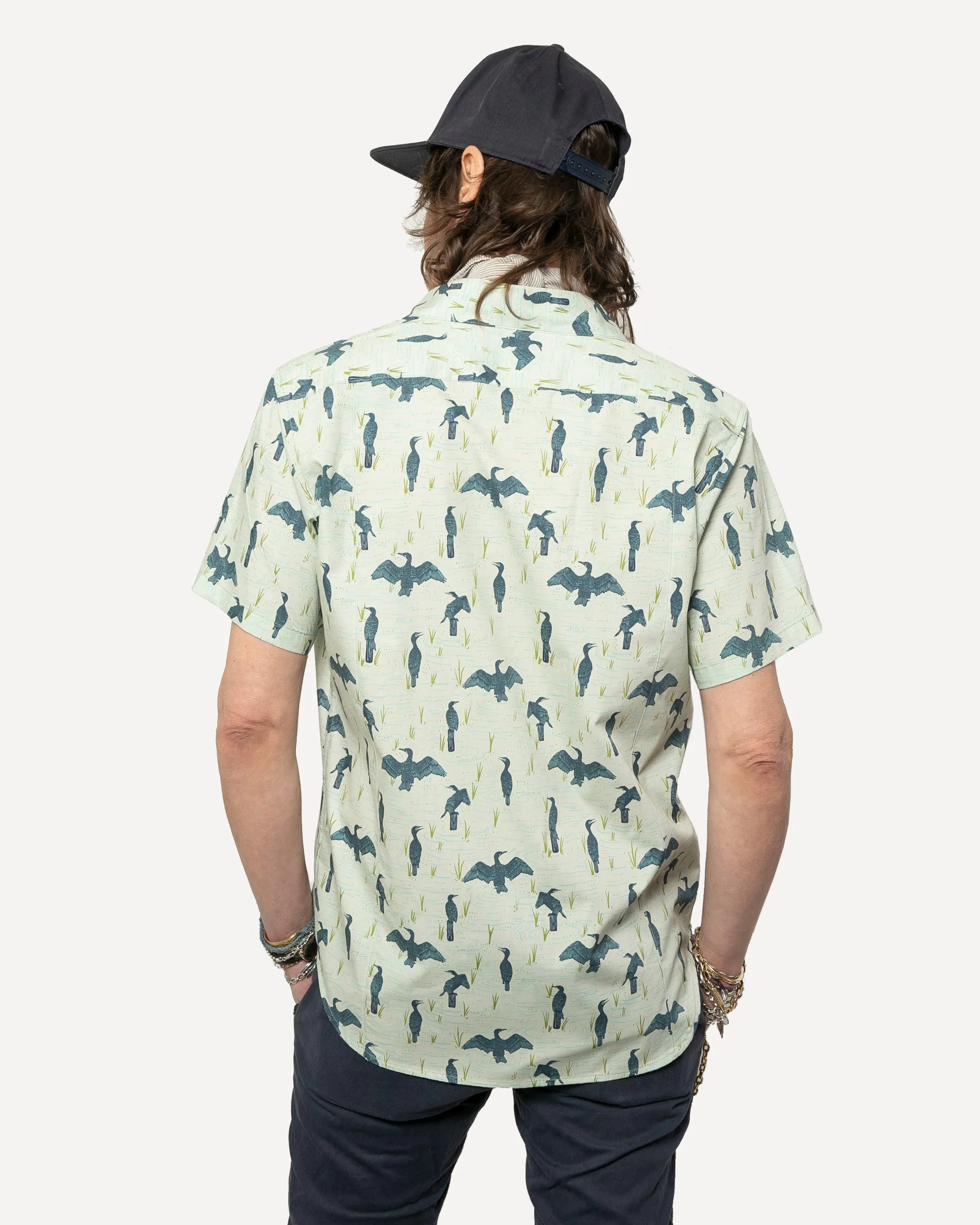 Short Sleeve Dylan | Seabirds - Dusk sold by 18 Waits product image thumbnail 3