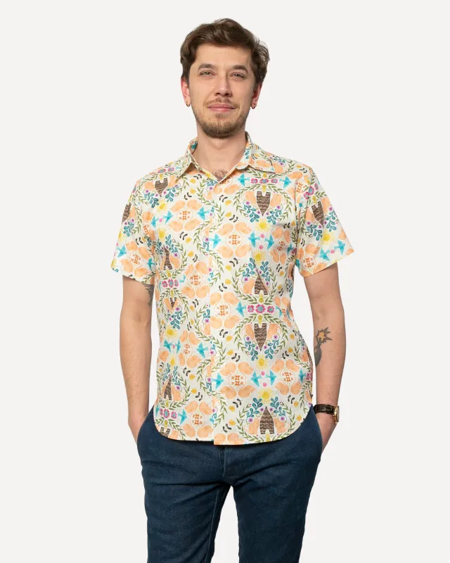 Short Sleeve Dylan Shirt | Birds & the Bees sold by 18 Waits