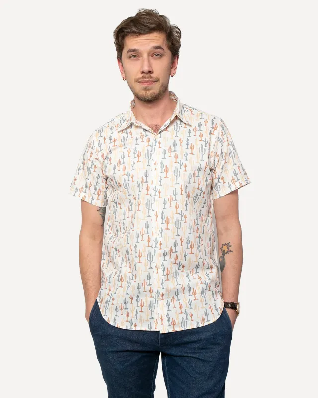 Short Sleeve Dylan Shirt | Morning Cacti sold by 18 Waits