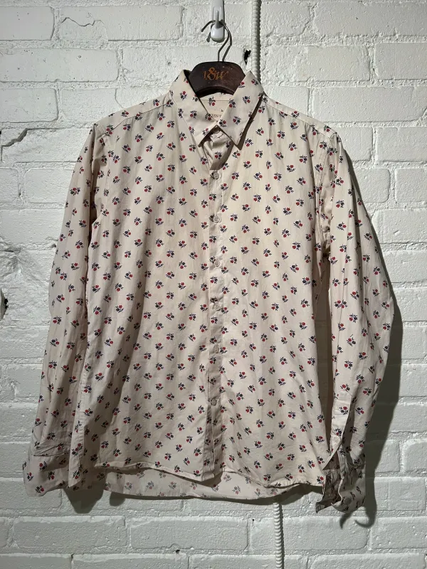 Vintage Dylan | Vintage Flowers - White sold by 18 Waits