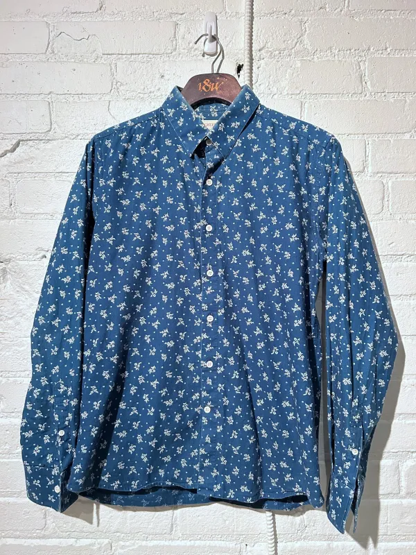 Vintage Dylan | Vintage Flowers - Blue sold by 18 Waits
