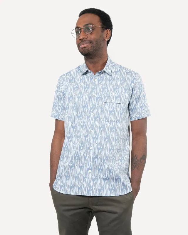 Short Sleeve Neuwirth Shirt | Summer Rains sold by 18 Waits