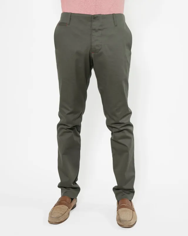 Signature Trouser | Khaki Twill sold by 18 Waits