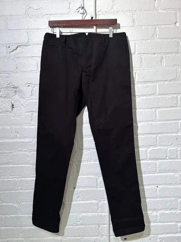 Vintage Signature Trouser | Black Bull Denim sold by 18 Waits