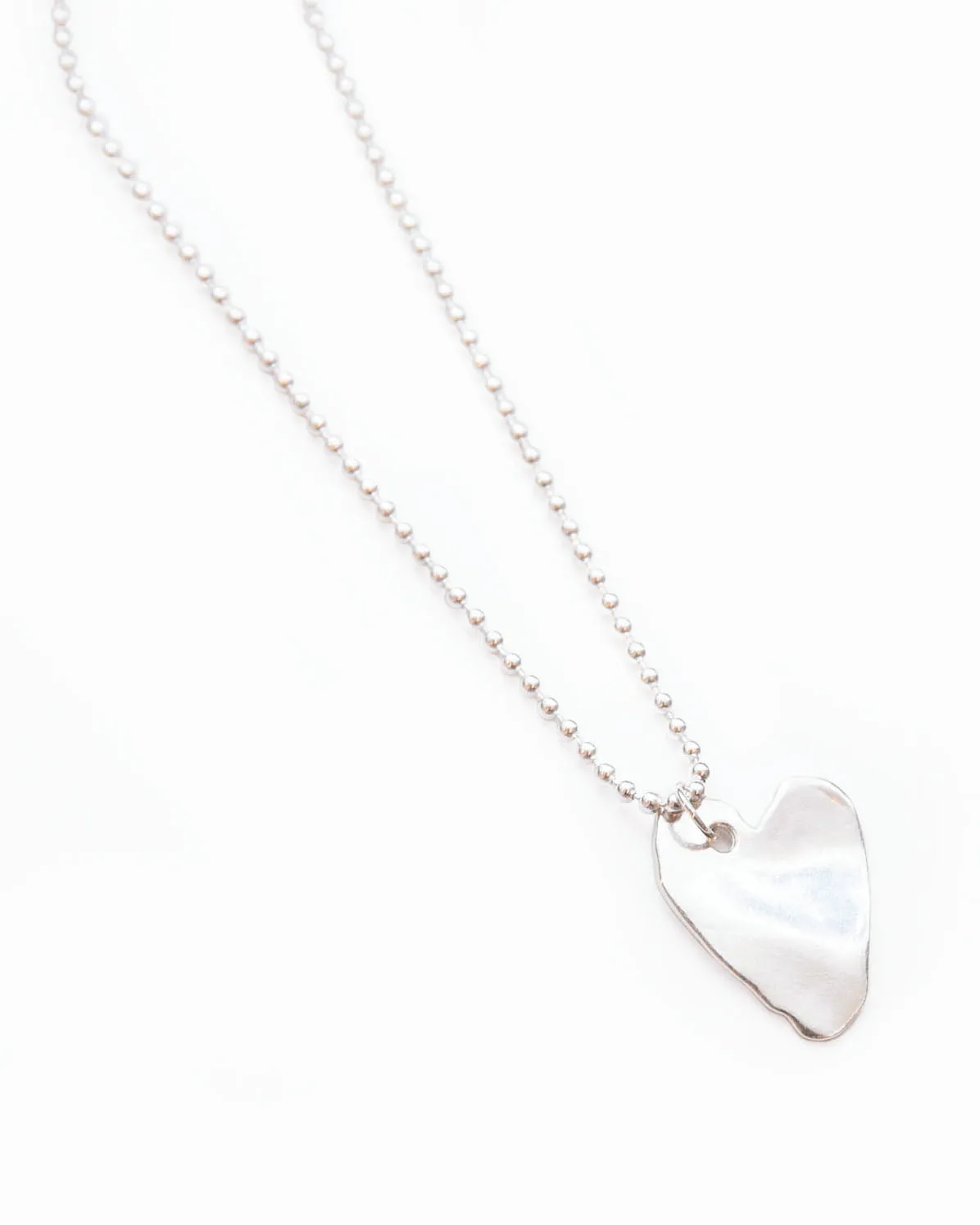 Ramblin' Series | Heart Necklace | Silver sold by 18 Waits