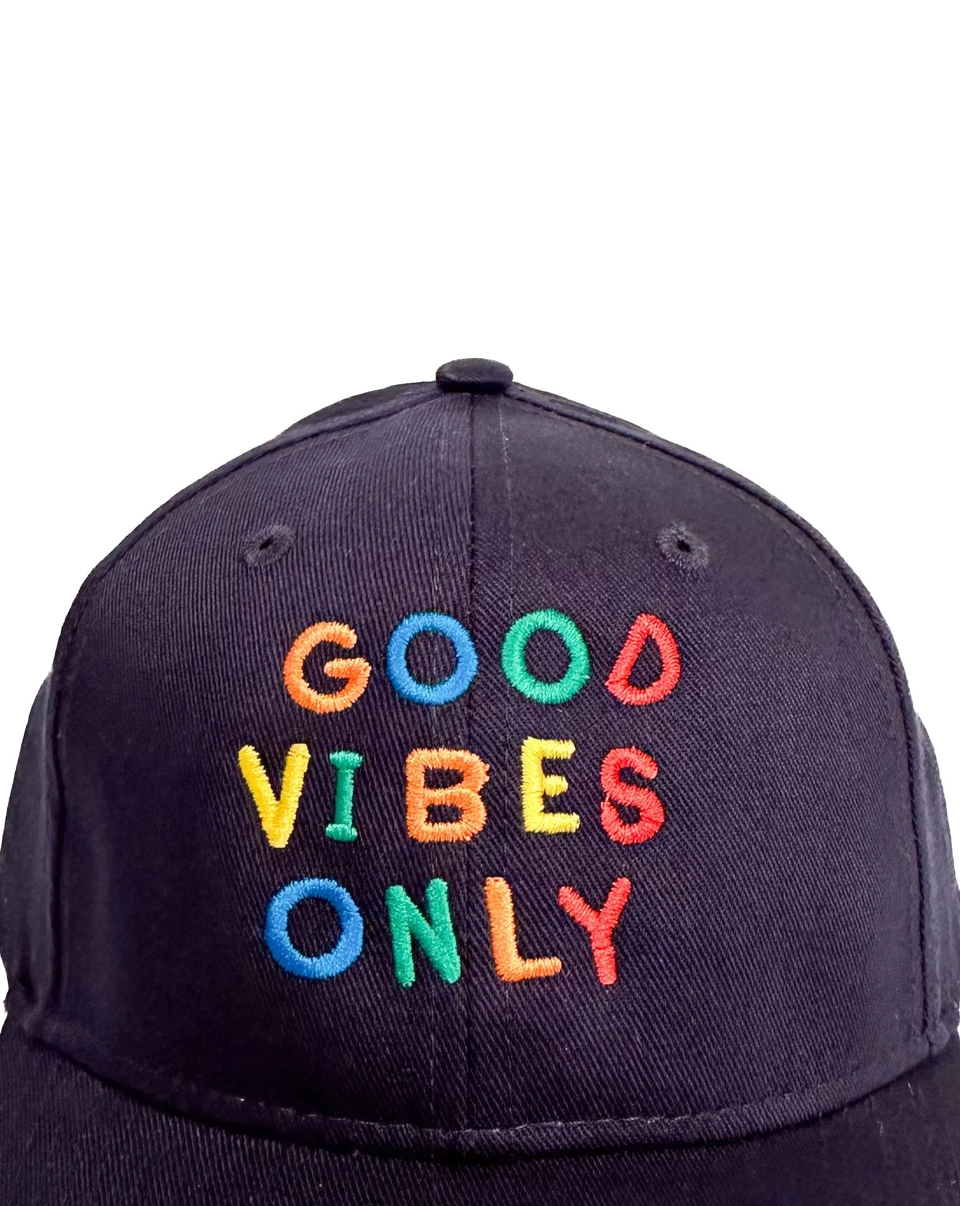 Camp Cap | Good Vibes Only on Navy sold by 18 Waits product image thumbnail 2
