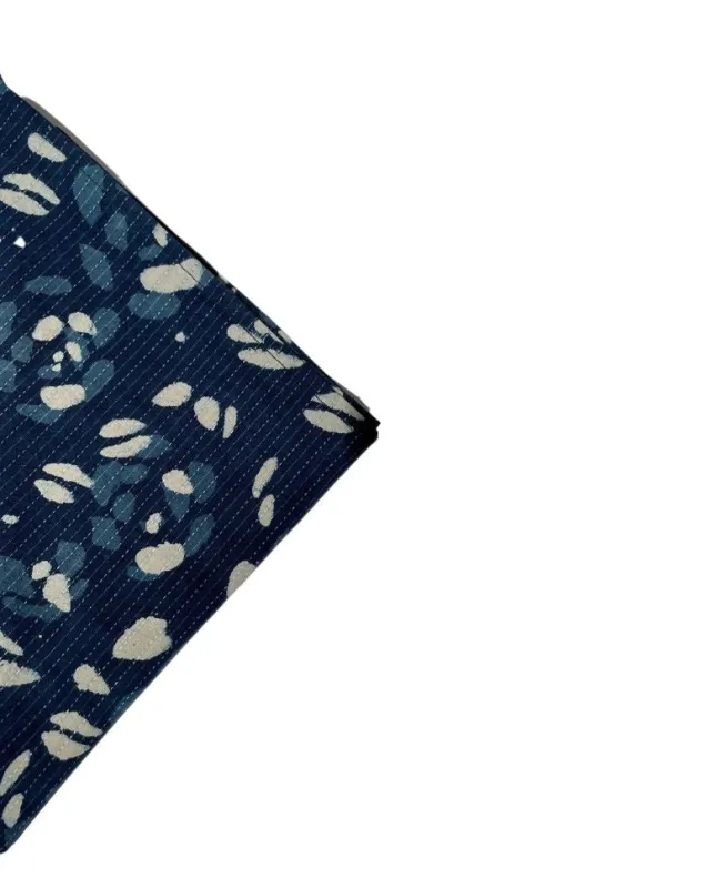 Brakeman Bandana | Indigo Blossom Stitch sold by 18 Waits