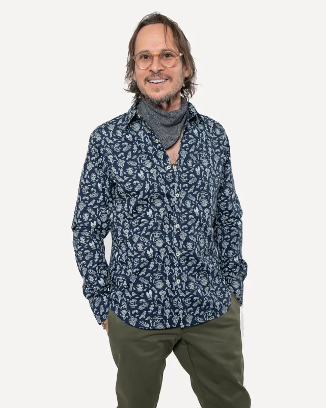 Long Sleeve Dylan Shirt | Mushroom Hunt sold by 18 Waits