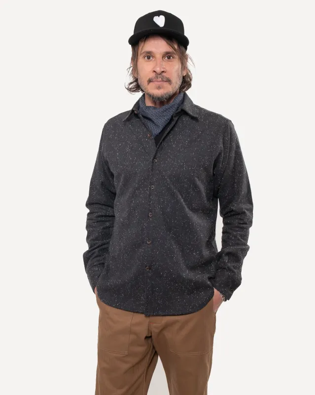 Long Sleeve Dylan Shirt | Shetland Fleck Flannel sold by 18 Waits