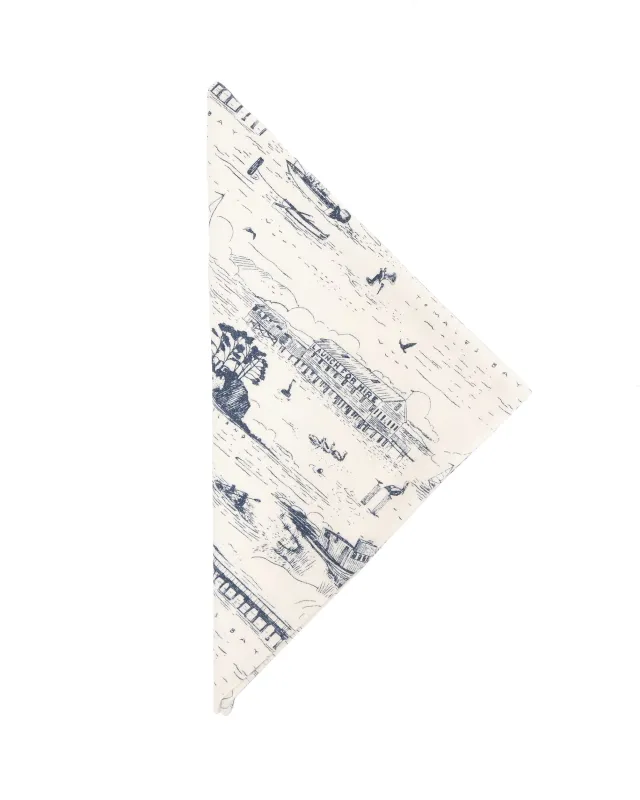 Brakeman Bandana | Seaside Dusk Flannel sold by 18 Waits