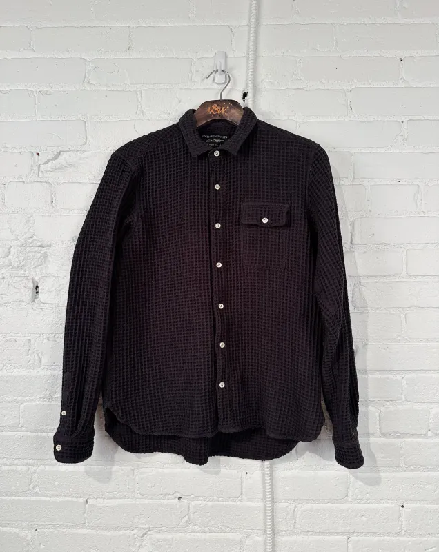Vintage Neuwirth |  Lux Organic Waffle - Black made by 18 Waits
