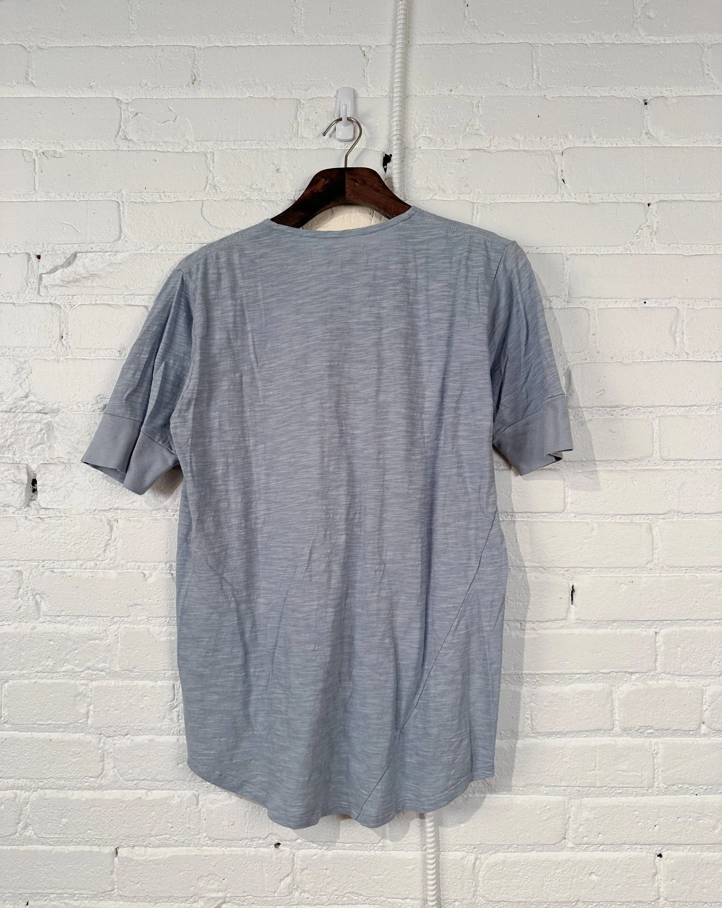 Vintage Hitchhiker Henley | Light Blue Slub sold by 18 Waits product image thumbnail 2