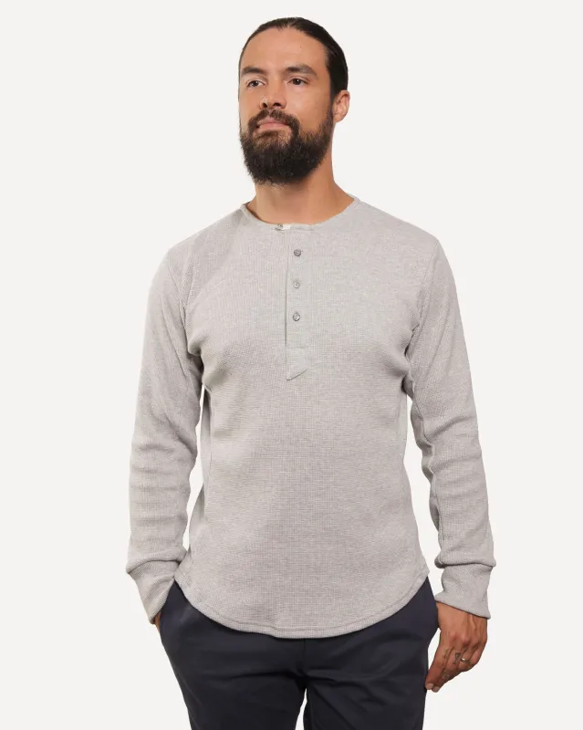 Heritage Henley | Organic | Light Grey Micro Waffle made by 18 Waits
