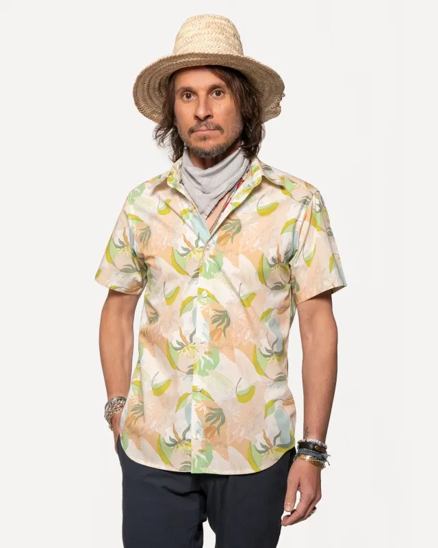 Short Sleeve Dylan | Sage Drift made by 18 Waits