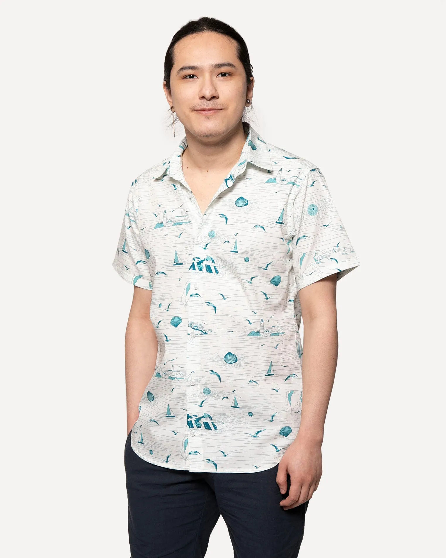 Short Sleeve Dylan | Algarve Shores sold by 18 Waits