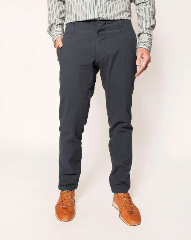 Signature Trouser | Crushed Navy made by 18 Waits