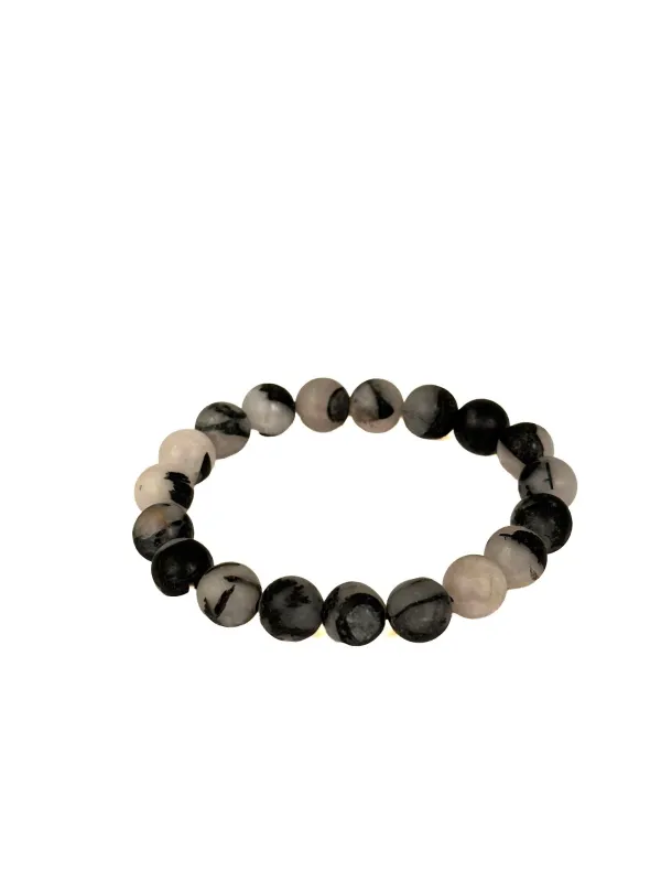 Stone Bracelet | Zebra Jasper made by 18 Waits
