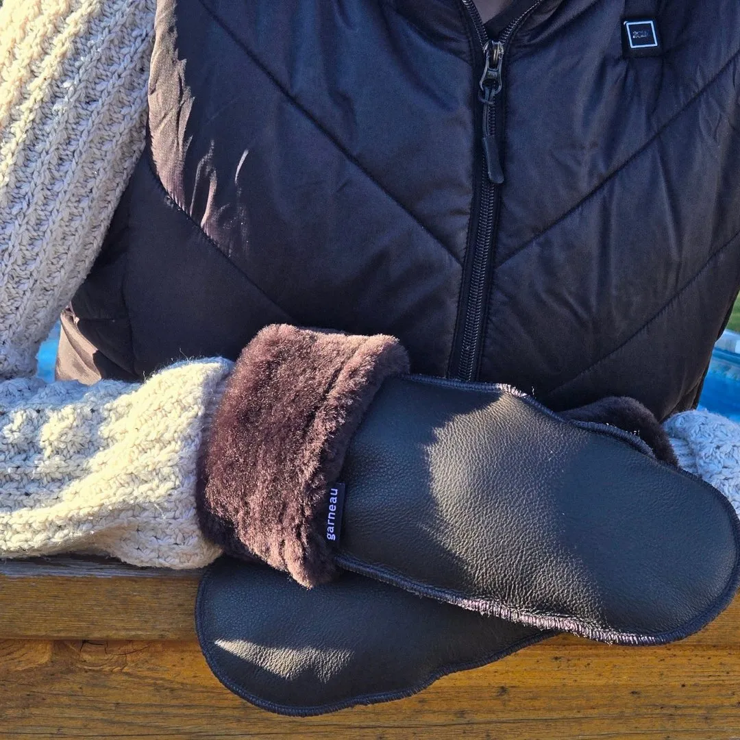 Sheepskin Mittens sold by Garneau Slippers product image thumbnail 4