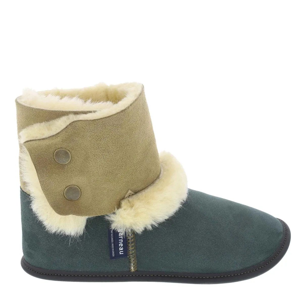 NEW Reversed Sheepskin Bootie Slippers sold by Garneau Slippers