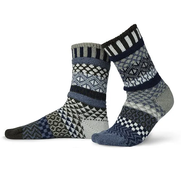 Solmate Wool Birch Crew Socks sold by Garneau Slippers