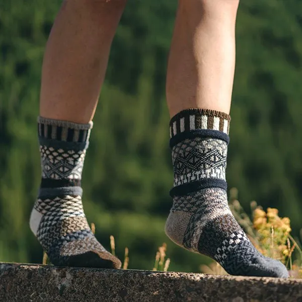Solmate Wool Birch Crew Socks sold by Garneau Slippers product image thumbnail 2