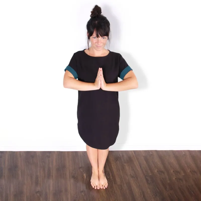 Colorful Grenade nightgown sold by Garneau Slippers