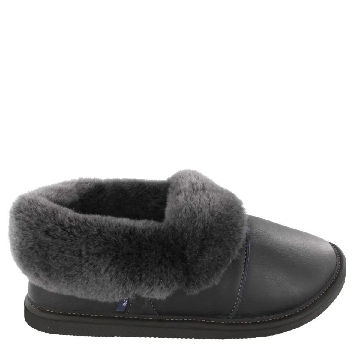 Leather Lazybone Slippers - EVA Outsole sold by Garneau Slippers