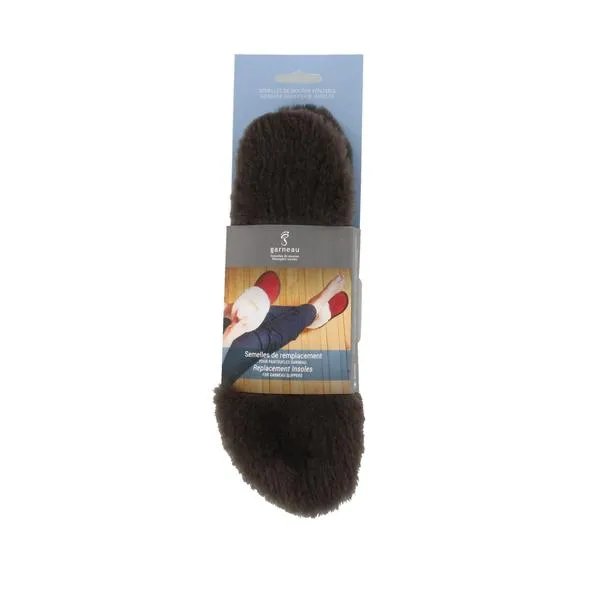 Men's Replacement Sheepskin Insole for Slippers sold by Garneau Slippers product image thumbnail 2