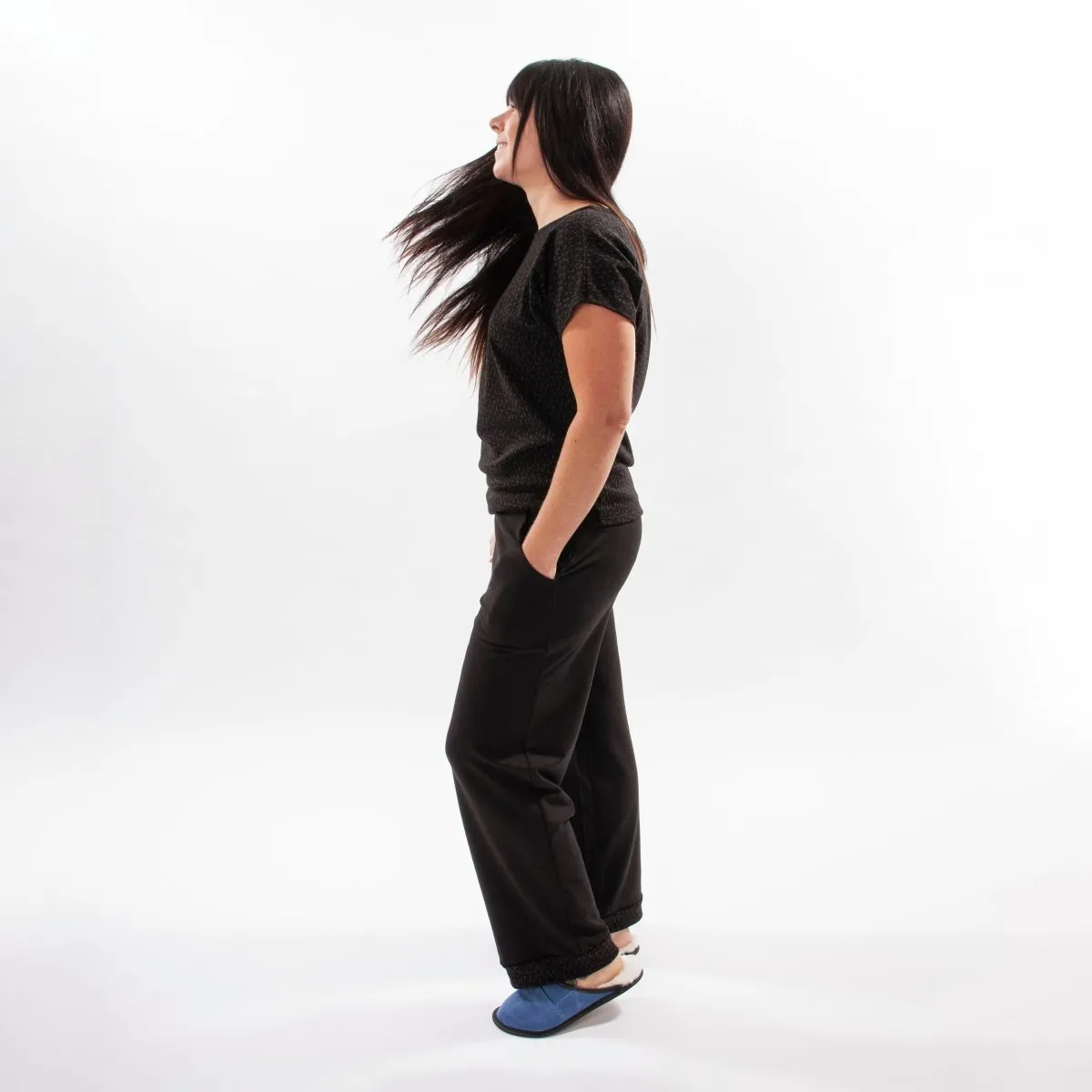 Seville loungewear pants sold by Garneau Slippers product image thumbnail 2