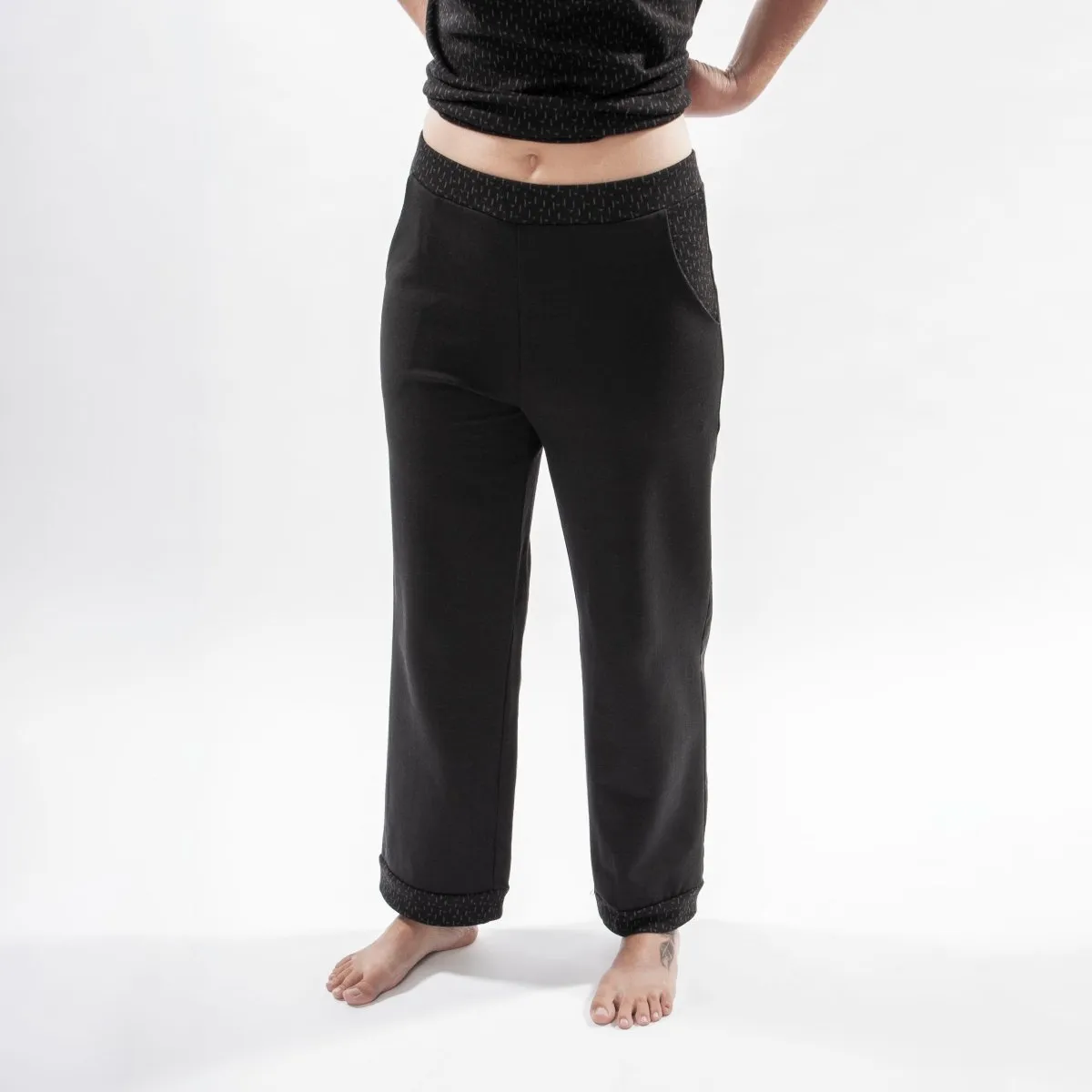 Seville loungewear pants sold by Garneau Slippers