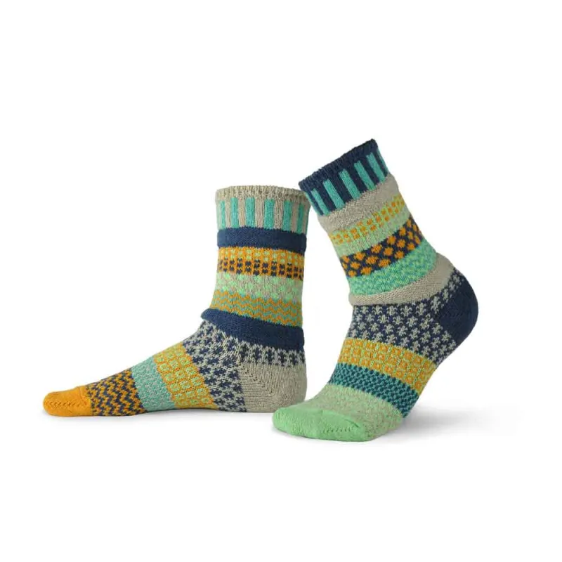 Solmate Aloe Crew Socks sold by Garneau Slippers