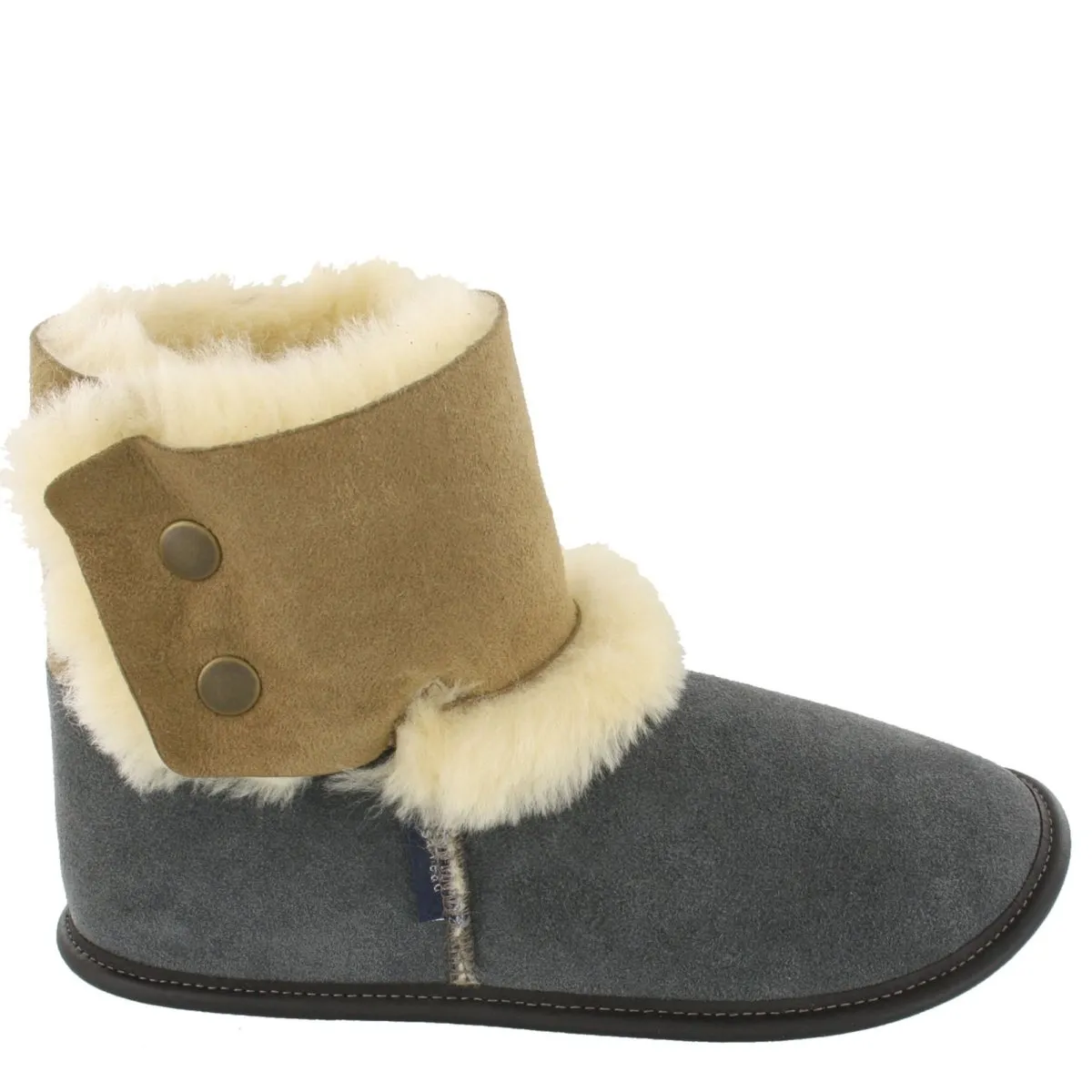 Reversed Sheepskin Bootie Slippers sold by Garneau Slippers product image thumbnail 4