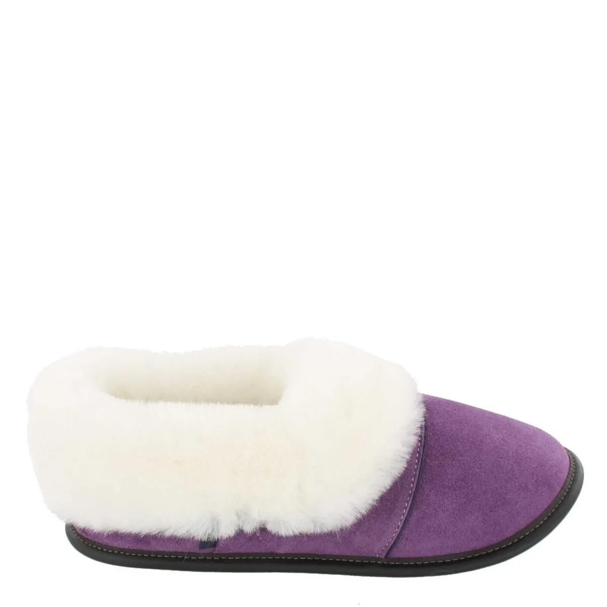 Lazybone Sheepskin Slippers sold by Garneau Slippers