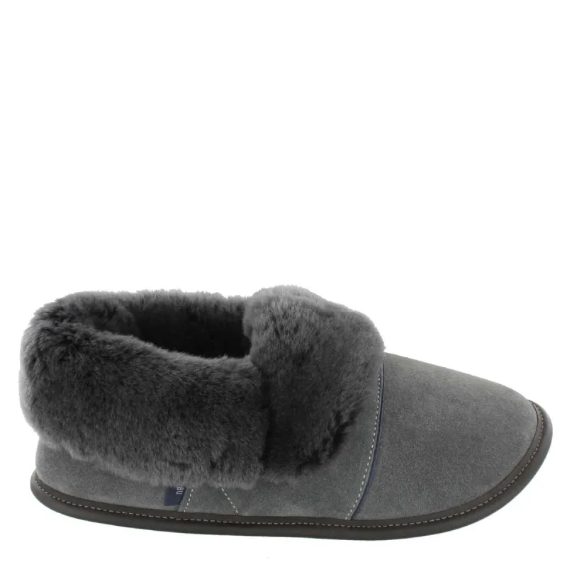 Lazybone Sheepskin Slippers sold by Garneau Slippers