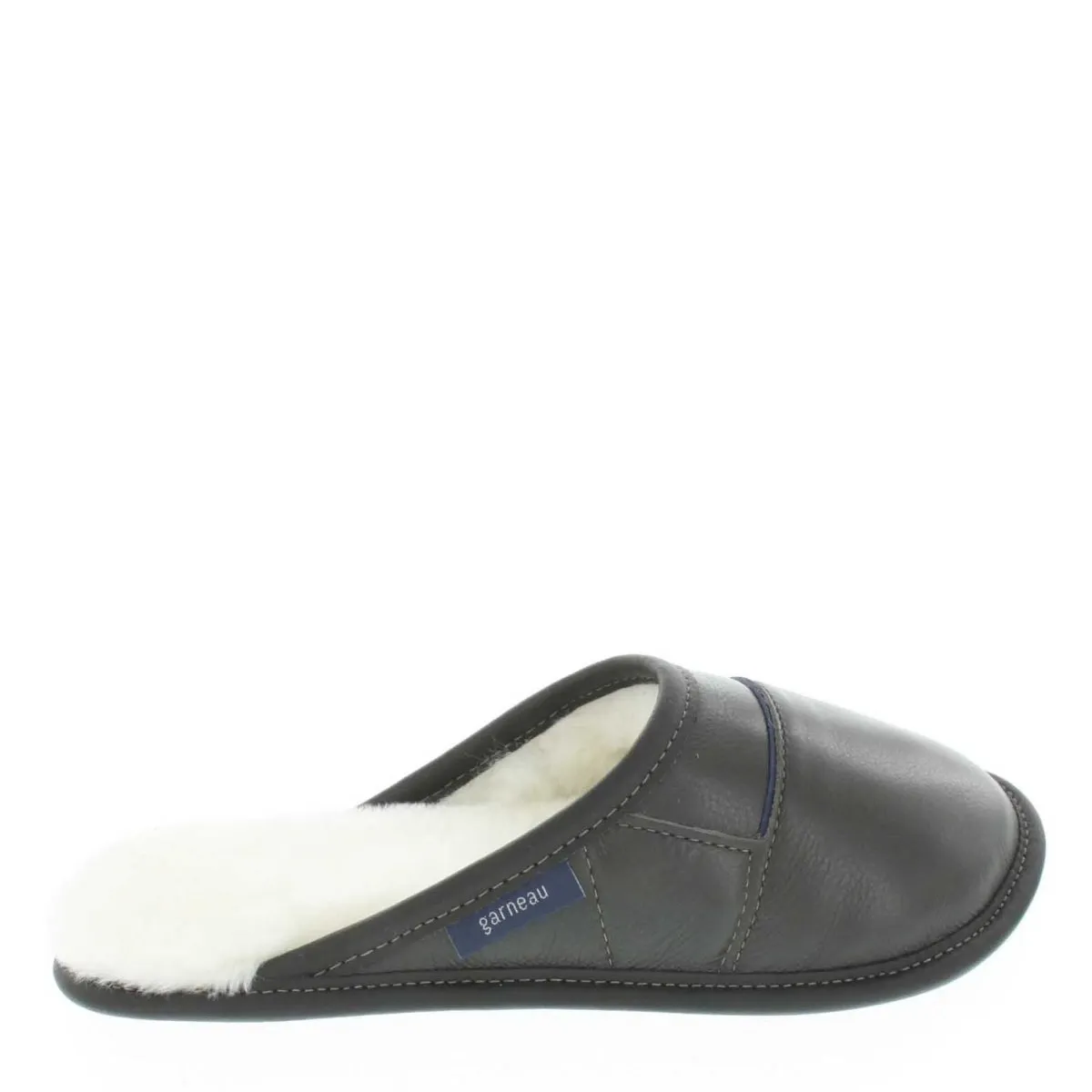 Two-tone All-purpose Leather Mule Slippers sold by Garneau Slippers product image thumbnail 2