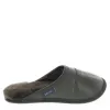Two-tone All-purpose Leather Mule Slippers sold by Garneau Slippers